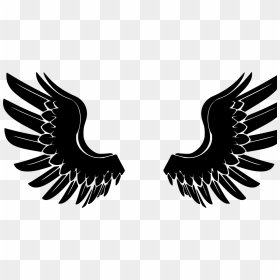 Eagle,monochrome Photography,wing, HD Png Download - angel wings png clipart