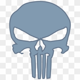 Download Gratuito Em Png E Svg - Punisher Skull, Transparent Png - punisher skull png