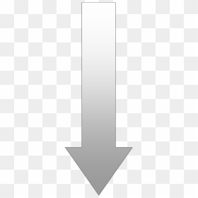 Downwards Arrow Black Gradient - Monochrome, HD Png Download - black gradient png