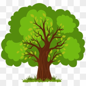Euclidean Lush Vector Tree Hand-painted Png Free Photo - Tree Png Vector Free, Transparent Png - grass vector png