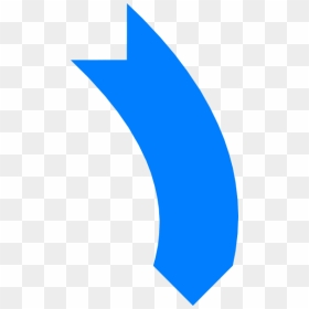 Free Png Download Blue Curved Arrow Vector Png Images - Mint Green Arrow Transparent, Png Download - arrow vector png