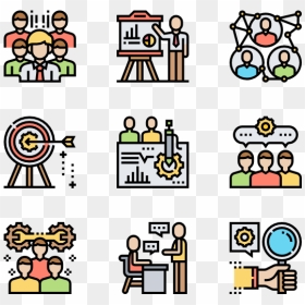 Employees Icon Vector Png, Transparent Png - teamwork png