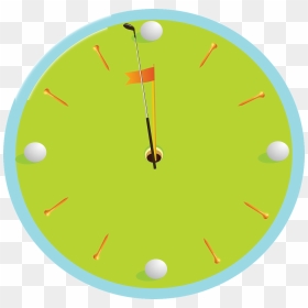 Clock Face Dial Golf Ball Tee Png Image Clipart , Png - صورة ساعة متحركة, Transparent Png - clock face png