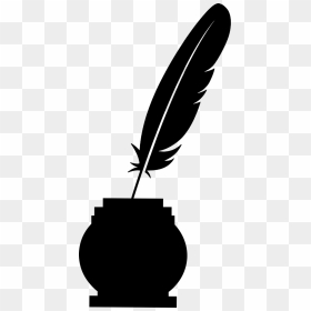 Feather Clipart, HD Png Download - quill png