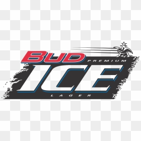 Budweiser Logo With Mountain Png Budweiser Logo With - Bud Ice, Transparent Png - budweiser logo png