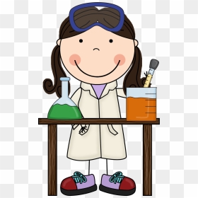 Scientist Science Fair Clip Art - Scientist Clipart, HD Png Download - scientist png