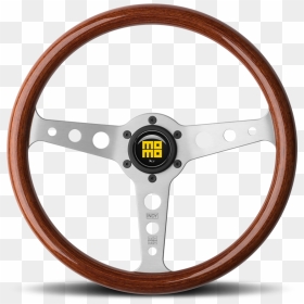 Steering Wheel Transparent Background - Momo Steering Wheel Wooden, HD Png Download - steering wheel png