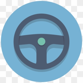 Steering Wheel , Png Download - Steering Wheel Flat Design, Transparent Png - steering wheel png