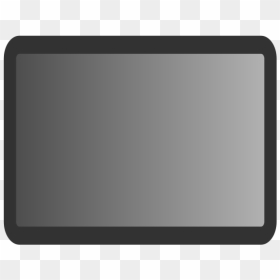 Led-backlit Lcd Display, HD Png Download - black gradient png