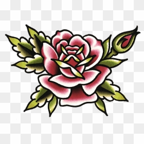Flower Tattoo Png - Tattoo Clipart Transparent Background, Png Download - rose tattoo png