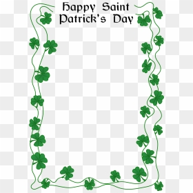 St Patrick"s Day Border Clip Arts - Happy St Patrick's Day Transparent, HD Png Download - st patrick's day png