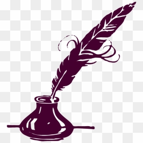 Ink And Feather Quill Clipart - Shakespeare Quill And Ink, HD Png Download - quill png