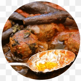 Ko"s Spiced Meatballs With Baby Eggplants - Meatball, HD Png Download - meatball png
