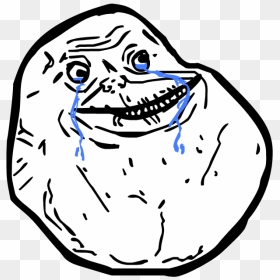 Forever Alone Meme Png Png Im - Forever Alone Png, Transparent Png - forever alone png