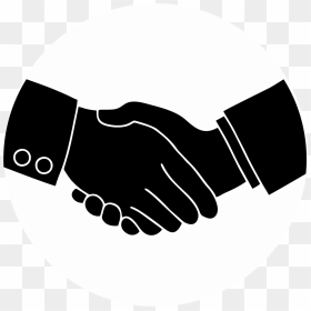 Free Handshake Logo Png - Handshake Silhouette, Transparent Png - hand shake png