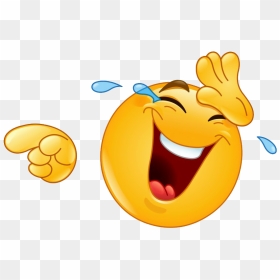 Yellow Laughing Emoji Png Clipart - Laughing Smiley Face, Transparent Png - laugh png