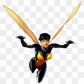 Wasp Clipart Marvel - Marvel Wasp, HD Png Download - comic png