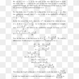 Document, HD Png Download - equilateral triangle png