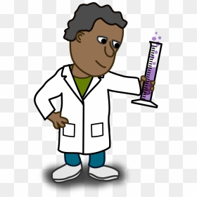 African Scientist Clip Arts - Clipart Chemist, HD Png Download - scientist png