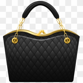 Black Handbag Png Clip Art - Transparent Background Handbag Clipart, Png Download - bag png