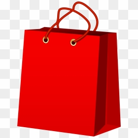 Red Gift Bag Png Clip Art, Transparent Png - bag png