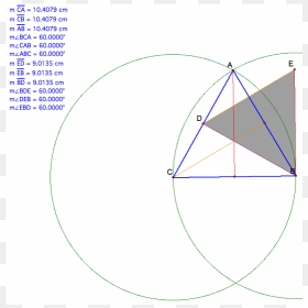 Triangle, HD Png Download - equilateral triangle png