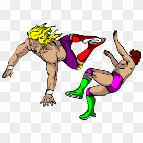 Wrestling Png Transparent Image - Pro Wrestling Clip Art, Png Download - wrestling png