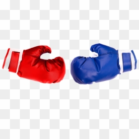 Hd Boxing Gloves Png Download - Blue And Red Boxing Glove, Transparent Png - boxing glove png