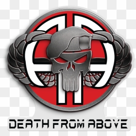 82nd Airborne Punisher Dfa - 82nd Airborne Death From Above, HD Png Download - punisher skull png