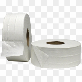 Jumbo Toilet Tissue - Tissue Paper, HD Png Download - toilet paper png