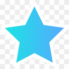 Blue Stars Clipart Png - Glitter Blue Star Clipart, Transparent Png - blue star png