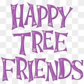 Happy Tree Friends Logo - Happy Tree Friends Logo Vector, HD Png Download - friends logo png
