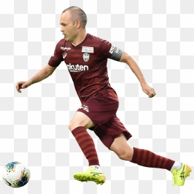 Andrés Iniesta render - Iniesta Vissel Kobe Png, Transparent Png - kobe png