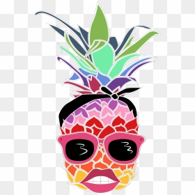 Masks Clipart Pineapple - Pin Up Pineapple, HD Png Download - pinapple png