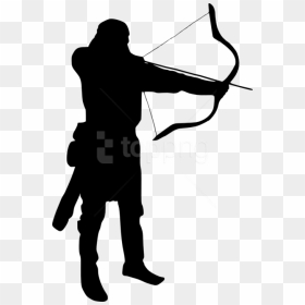 Free Png Archer Silhouette Png - Archer Silhouette Png, Transparent Png - cross silhouette png