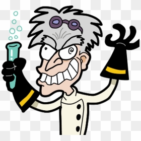 Mad Science Clipart Free - Mad Scientist Clipart Free, HD Png Download - scientist png