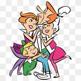Jetsons Jane And Judy, HD Png Download - hug png