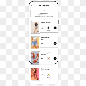 Get The Look List - Girl, HD Png Download - fishnet png