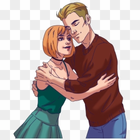 Couple Hug Png Transparent Image, Png Download - hug png