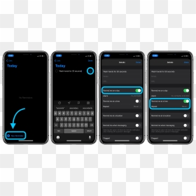 How To Set Hourly Reminders Iphone Apple Watch Hand - Logitech Wireless Combo Mk520, HD Png Download - watch hands png