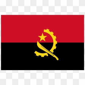 Angola Flag Png, Transparent Png - korean flag png