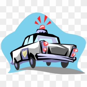 Police Cruiser In Pursuit, HD Png Download - cop car png