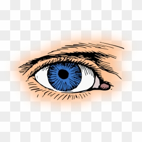 Two Blue Eyes - Illustration, HD Png Download - blue eyes png