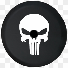 Jeep Wrangler Jl Backup Camera Punisher Skull A101 - Punisher Skull, HD Png Download - punisher skull png