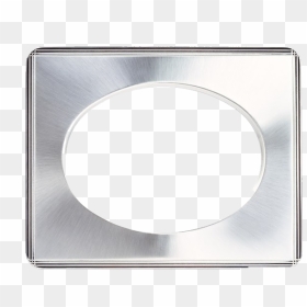 Picture Frame Flash Silver Download Free Image Clipart - Circle, HD Png Download - silver frame png