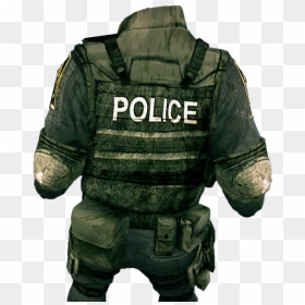 Dead Rising Swat Outfit 2 Back - Dead Rising 3 Swat Outfit, HD Png Download - swat png
