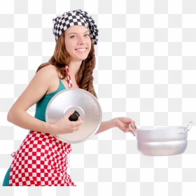 Png Woman Cooking Transparent Woman Cooking Images - Woman Cooking In Kitchen Png, Png Download - cooking png