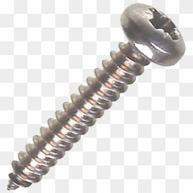 Pan Head Stainless Screw , Png Download - Pan Head Cross Recessed Screw, Transparent Png - screw png