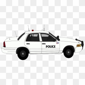 Ford Crown Victoria Police Interceptor, HD Png Download - cop car png