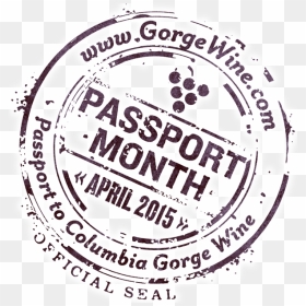Circle, HD Png Download - passport stamp png